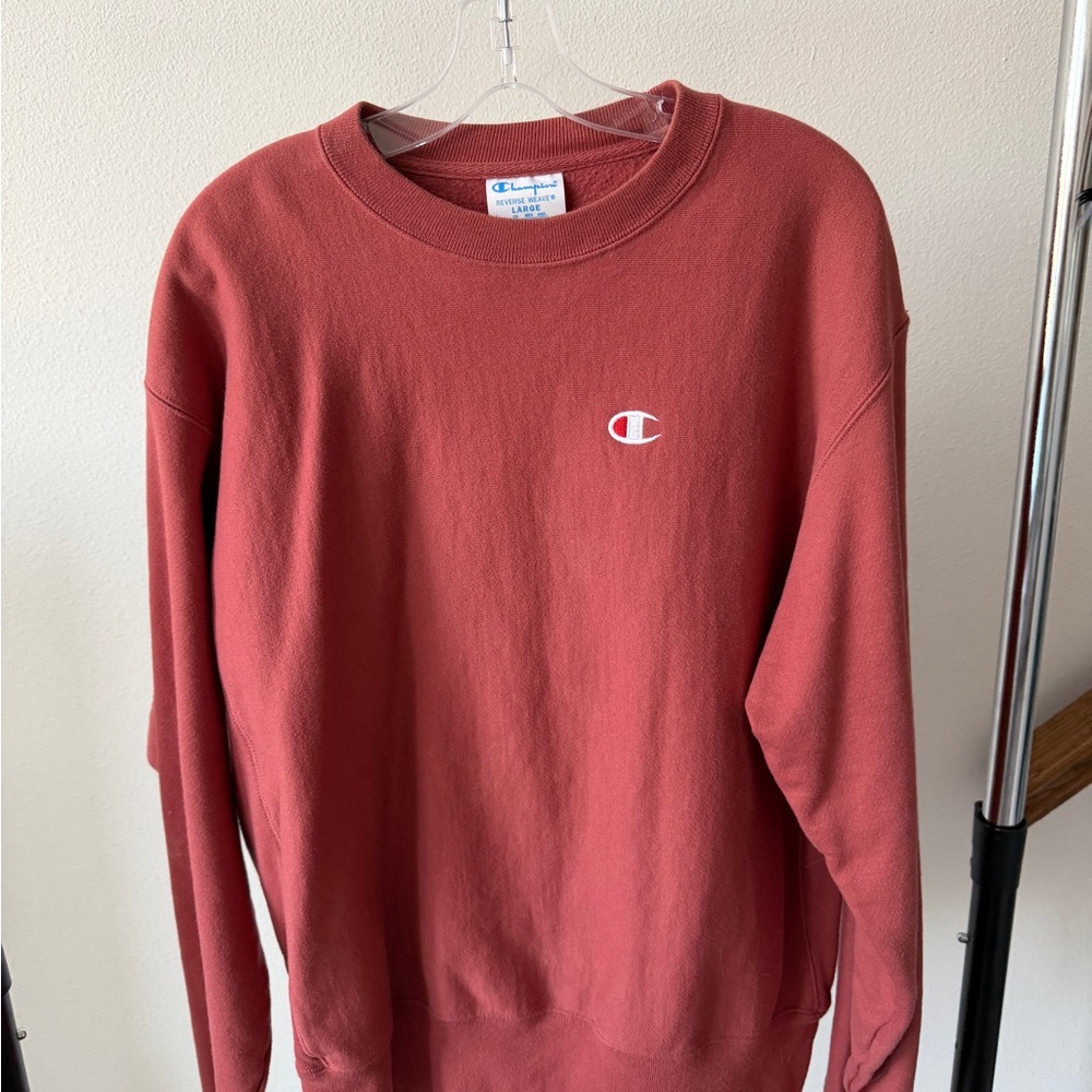 Champion Maroon Reverse Weave Sweatshirt